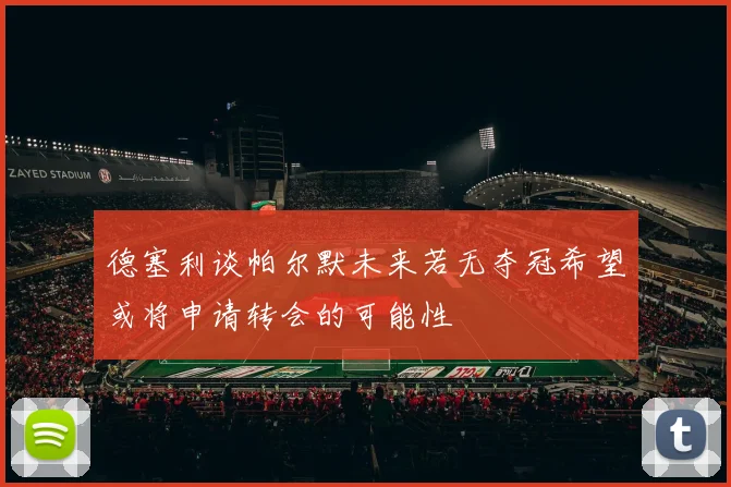德塞利谈帕尔默未来若无夺冠希望或将申请转会的可能性